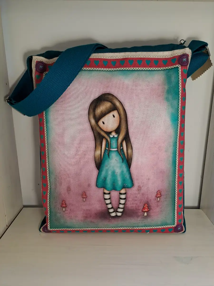 Sac petite fille bleu