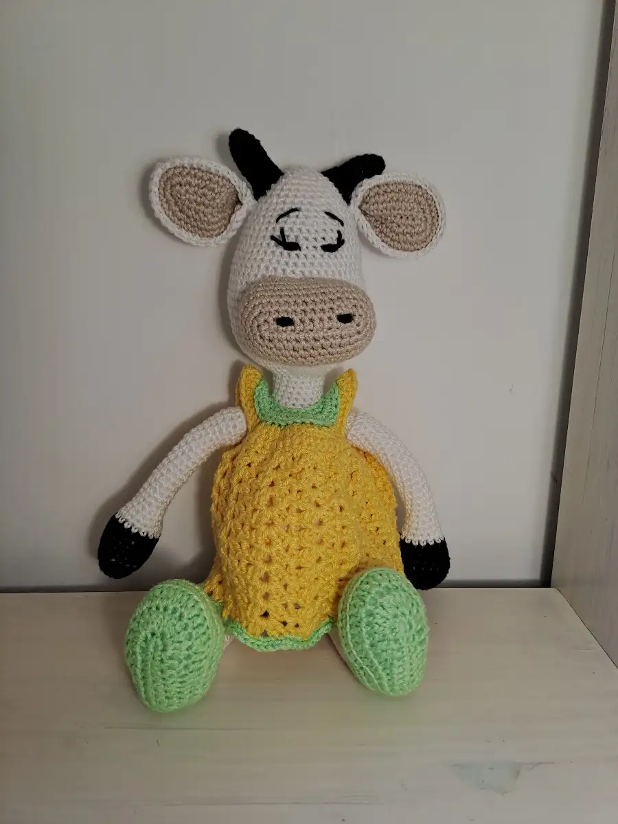 Maman vache au crochet
