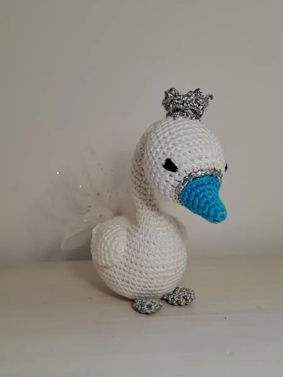Cygne au crochet