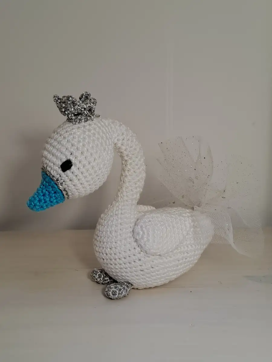 Cygne au crochet