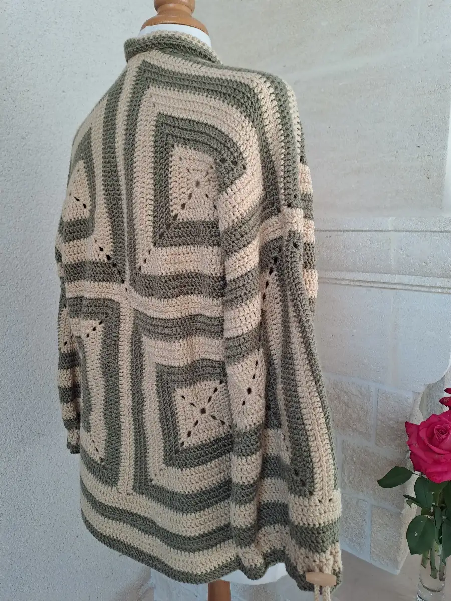 Veste au crochet